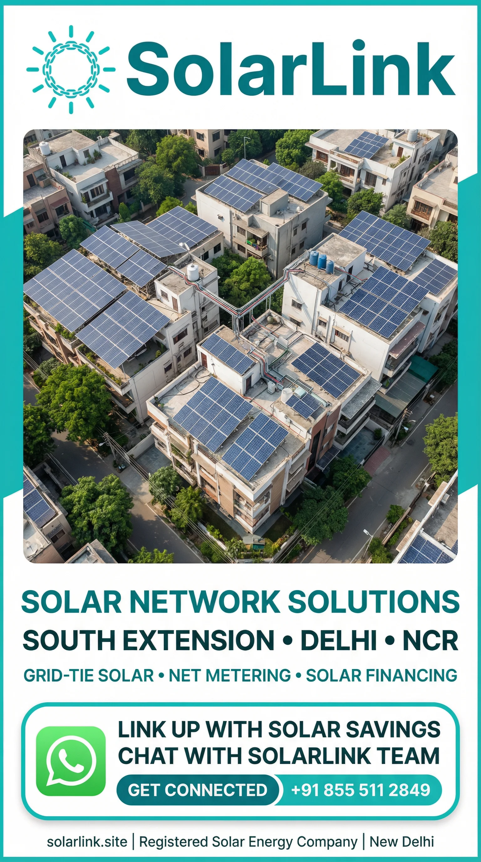SolarLink Solar Network Solutions South Extension New Delhi NCR